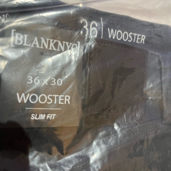 Blanknyc Men's Midnight Wooster Slim-Fit Jean Pants Size 36W 30L - Picture 5 of 6